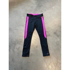Black and pink champion Workout leggings size MEDIUM